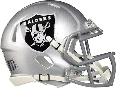 * Sale * Las Vegas Raiders Speed Mini Nfl Football Helmet  - Ships Fast! • $31.99