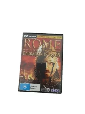 Rome Total War Barbarian Invasion PC CD-ROM • $15