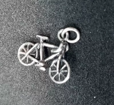 2 Wheeler Bicycle In Sterling Silver • $7