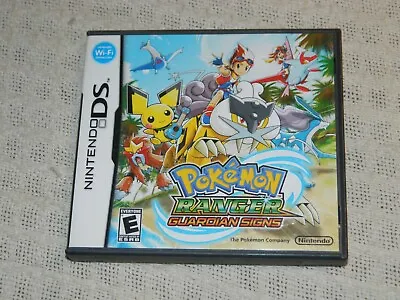 Nintendo DS Pokemon Ranger Guardian Signs Case And Manual ONLY • $19.99