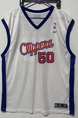 Reebok Los Angeles Clippers Corey Maggette Home Jersey Mens XXL White • $16.99