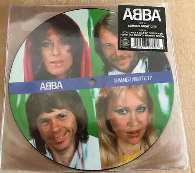ABBA – Summer Night City 7  Vinyl Picture Disc 2019 • £14.99