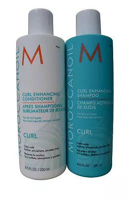 Moroccanoil Curl Enhancing Shampoo & Conditioner Set 8.5 OZ • $41.39