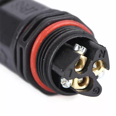 2 3 Way Outdoor Waterproof IP68 Cable Connector Protection Junction Box 240v New • £9.59