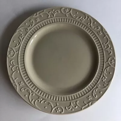 Mikasa Italian Countryside Scroll Set Of 10 Beige Glazed Stoneware Salad Plates • $45.99