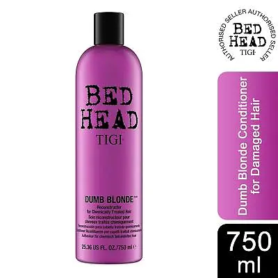 Bed Head By Tigi Dumb Blonde Conditioner For Damaged Blonde Hair 750ml • £10.49