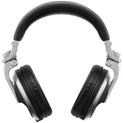 Pioneer HDJX5 Over-Ear DJ Headphones (Silver) • $215