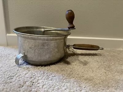 Vintage Foley 2 Quart Food Mill With Wood Handles • $15