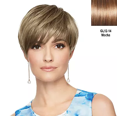 Eva Gabor So Stylish Short Layered Wig Natural GL12-14 Mocha Color HAIRUWEAR • $111.52