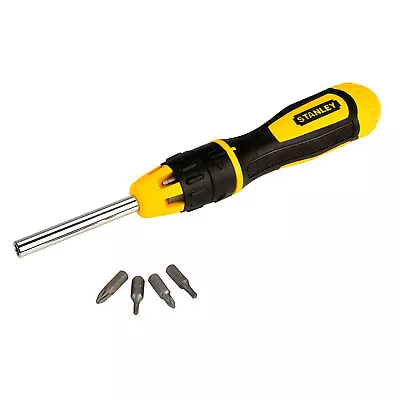 Stanley 0-68-010 Multi-bit Rachet Screwdriver • £11.14