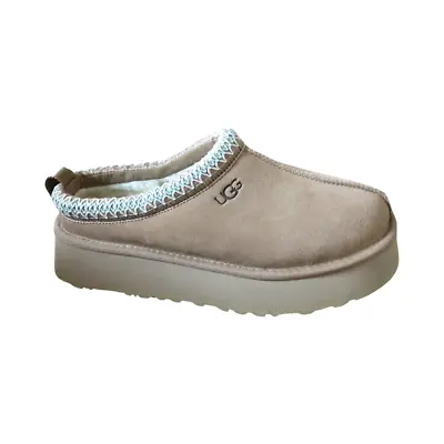 UGG Tazz Sand Platform Womens Shoes 1122553 Slippers Suede • $99.99