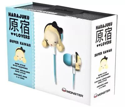 Monster Harajuku Lovers Super Kawaii Headphones  • $24.99