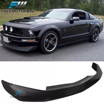 Fits 05-09 Ford Mustang V6 PU CV Style Front Bumper Lip Spoiler • $105.99