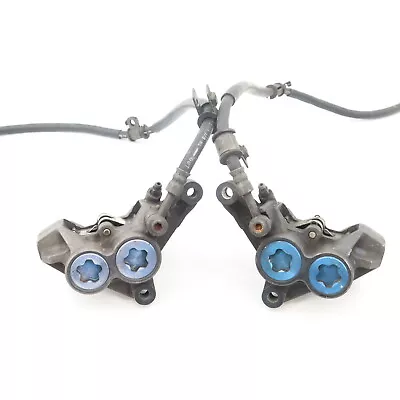 99-02 1999 2002 Yamaha Yzf R6 Front Brake Calipers Right Left Caliper Oem C12 • $68.99