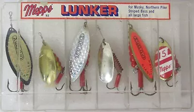 VTG Set Of 6 Mepps K4 Lunker Giant Killer Kit Spinner Bait For All Large Fish • $39.95