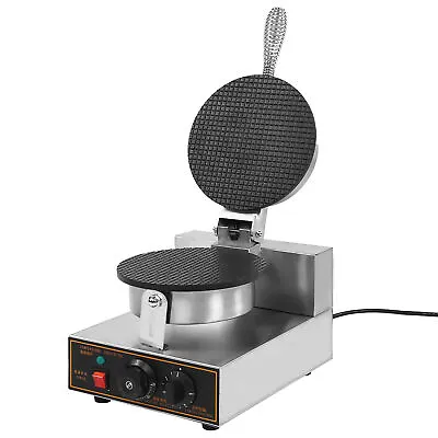 Electric Ice Cream Egg Waffle Cone Maker Machine Non Stick Pan 220V CN Plug SG5 • £107.08