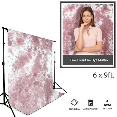 LS Photography Cotton Hand Painted Backdrop Muslin 6' X 9' Wrinkle Resistant • $30.63