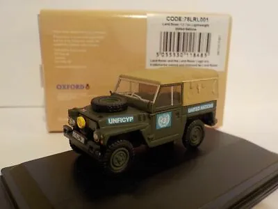 Model Cars.1/2 Ton Land Rover Lightweight United Nations. 1/76 Oxford Diecast  • £9.65