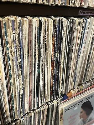Vinyl Record Lot Random 6 LP Bulk Sampling Dig Crates Music • $7.99