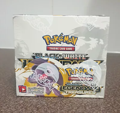 $5500 • Buy Pokemon Legendary Treasures Booster Box FACTORY SEALED