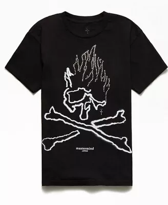 Travis Scott Cactus Jack For Mastermind Skull T-shirt Black Japan Size Medium M • $119.99