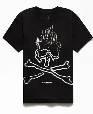 Travis Scott Cactus Jack For Mastermind Skull T-shirt Black Japan Size X-Large • $94.14