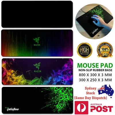 Razer Goliathus Mouse Keyboard Mat Pad Large Laptop Gaming 300x250mm 800x300mm • $8.95