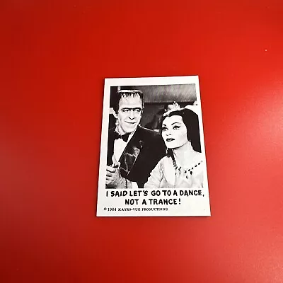 THE MUNSTERS Card #62-Leaf Brands U.S.A. 1964 Kayro-Vue Productions TV Ex Plus • $9.99