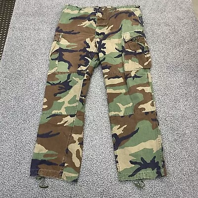 Propper Mens Large Tactical Pants Cargo Combat Trousers Adjustable Waist Camo • $17.99