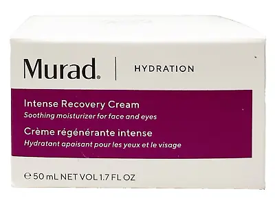 Murad Hydration Intense Recovery Cream Face & Eyes New In Box NIB 1.7oz / 50mL • $29.49