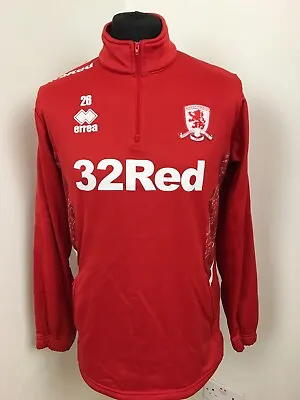 Middlesbrough FC Football (random Numbered) PLAYER USED TOP SIZE MEDIUM • £12