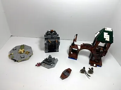 LEGO LOTR LOT: Attack On Lake-town 79016 + Gate From 79014 + Base 79006. • $99