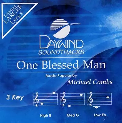 One Blessed Man - Michael Combs - Accompaniment Track • $8.49