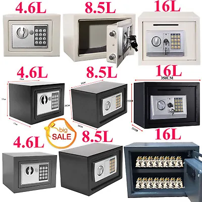 £48.51 • Buy Secure Digital Steel Safe Electronic High Security Home Office Money Safety Box