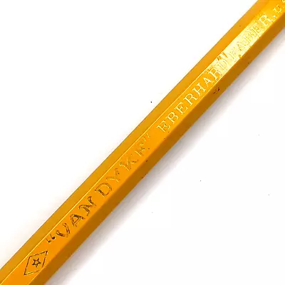 Eberhard Faber 600 Van Dyke Pencil 6H Lead Microtomic Graphite Drawing Vtg G2 • $7.25