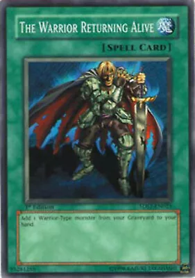The Warrior Returning Alive - 5DS1-EN023 - Common - 1st Edition - YuGiOh • £0.99