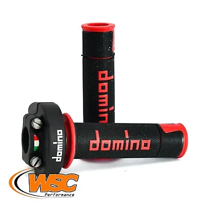 Domino XM2 Quick Action Motorcycle Throttle With A450 Grips Any Colours 5536.03 • $109.86