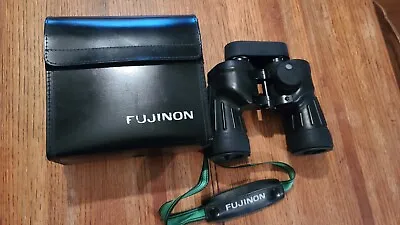 Fujinon Binoculars Armored Military 7×50 Rangefinder With Original Case • $395