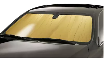 Custom-Fit Roll-up Gold Sunshade By Introtech Fits CHEVROLET Volt 11-13  CH-69 • $49.95