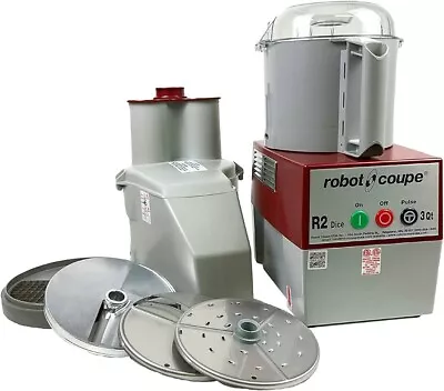 Robot Coupe R2N Cutter Mixer Food Processor W/ 3 Qt SSteel Bowl • $895