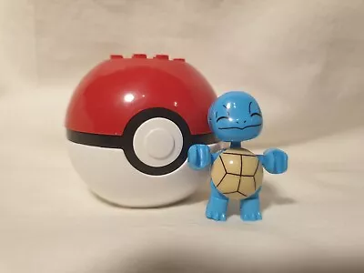 Pokémon Squirtle Mega Construx Lego Action Figure With Pokeball Toy Water Type • $22.99