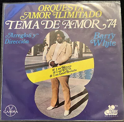 Love Unlimited Orchestra Love Theme '74 1974 Mexican 7  EP PS Soul / Funk • $5.99