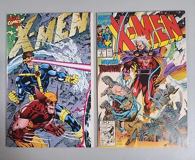 X-Men Vol 1 #1 Gatefold & #2 Direct High Grade Marvel 1991 Lot Of 2 • $12.99