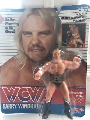 £40 • Buy Galoob WCW Wrestling Figure Barry Windham On Card 1990. Uk Shipping Only.