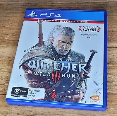 The Witcher 3 III: Wild Hunt - Playstation 4 • $19.99