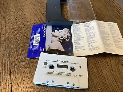 True Blue Madonna Used Cassette 1986 Warner Bros Diva Papa La Isla Free USA Ship • $8.95