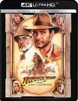 Indiana Jones & The Last Crusade New 4k Bluray • $59.99