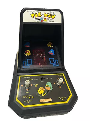 Vintage Coleco Pac-Man  Midway Mini Arcade Tabletop Video Game Handheld 1981 • $125