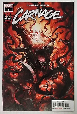 $2.99 • Buy Carnage Vol 3 #8 Cover A NM Marvel 2022 Kendrick LIm Ram V