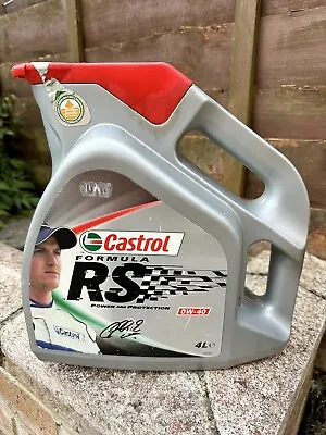 CASTROL RS FORMULA FULLY SYNTHETIC 0w40 A3/B3/B4 Motor Oil 4L RRP £60 • £19.99